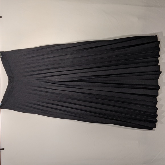 Vintage black polyester Palazzo pants - Picture 2 of 4